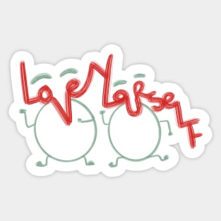 Love yourself Sticker